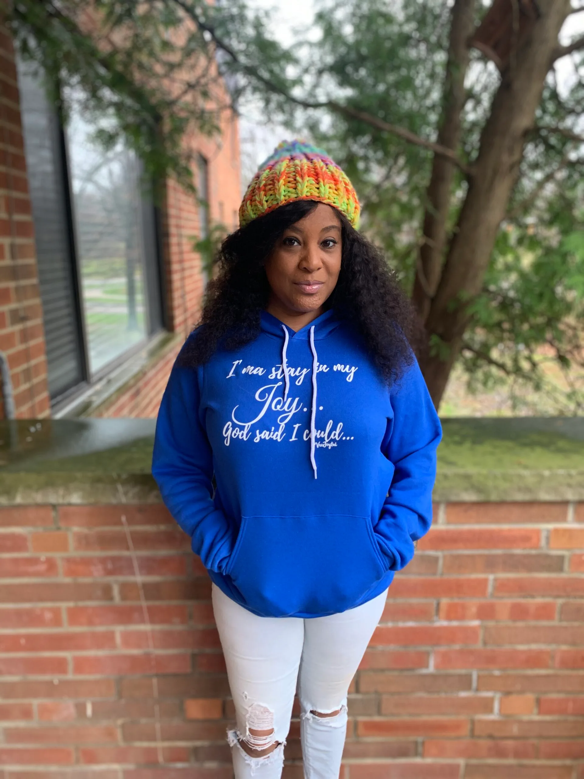 Imma Stay In My Joy . . . Hoodie - Image 6