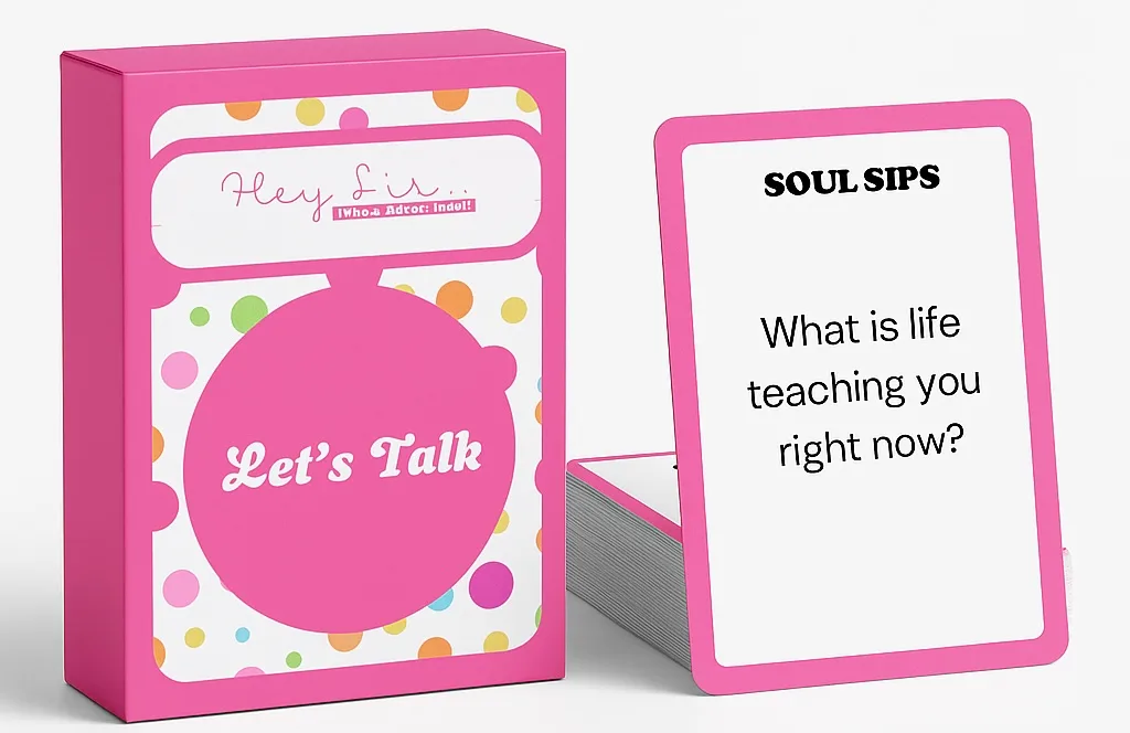 Hey Sis...Let's Talk Conversation Cards